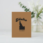 Idaho Motto - No U da ho Briefkaart (Staand voorkant)