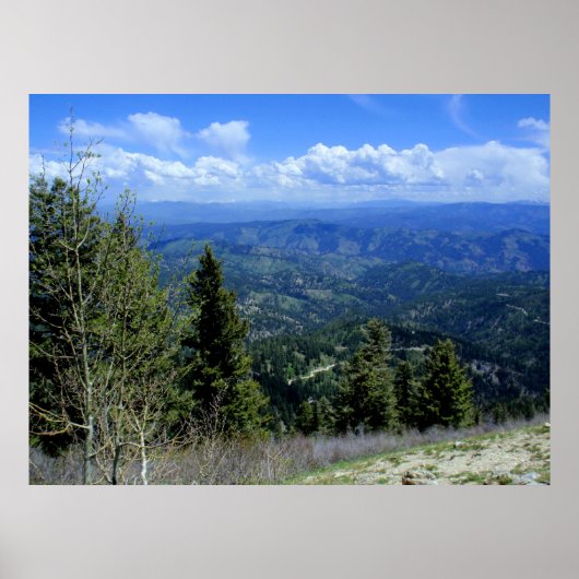 Idaho Mountain Grandeur Poster (Voorkant)