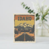  Idaho Mountain Natuur Landscape Travel Briefkaart (Staand voorkant)