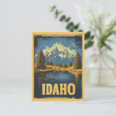  Idaho Mountain Natuur reizen Briefkaart (Staand voorkant)