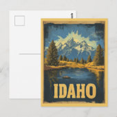  Idaho Mountain Natuur reizen Briefkaart (Voorkant / Achterkant)