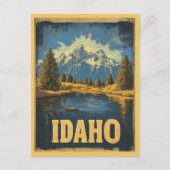  Idaho Mountain Natuur reizen Briefkaart (Voorkant)