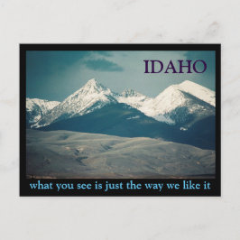 Idaho Mountains Briefkaart