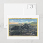 Idaho National Park Big Crater Rim Briefkaart (Voorkant / Achterkant)