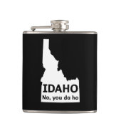 Idaho No, jij Da Ho Heupfles (Voorkant)