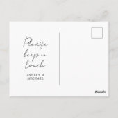 IDAHO | Onze adreswijziging Briefkaart (Achterkant)