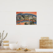 Idaho (Overheidskapitaal/Bloem) - Grote brief Poster (Keuken)