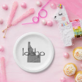 Idaho Paper Party-Borden Papieren Bordje (Feest)
