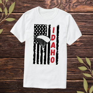 Idaho Paragliding Skydiving T-shirt
