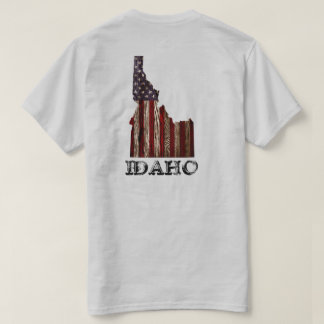 IDAHO PATRIOT BURNT WOOD CLR T-SHIRT