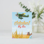 Idaho! Per vliegtuig Briefkaart (Staand voorkant)