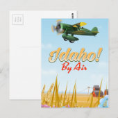 Idaho! Per vliegtuig Briefkaart (Voorkant / Achterkant)