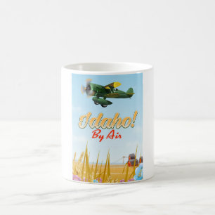 Idaho! Per vliegtuig Koffiemok