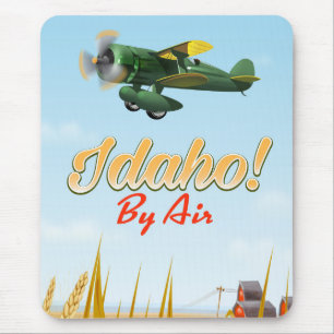 Idaho! Per vliegtuig Muismat