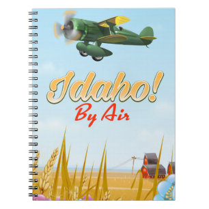 Idaho! Per vliegtuig Notitieboek