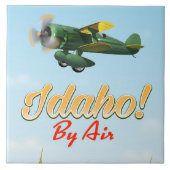 Idaho! Per vliegtuig Tegeltje (Voorkant)
