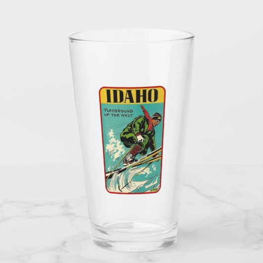 Idaho - Pint Glass Glas (Voorkant)