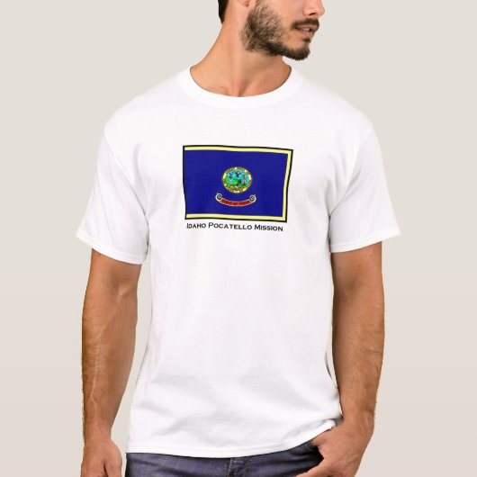 Idaho Pocatello LDS Mission T-Shirt (Voorkant)
