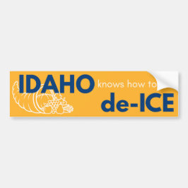 Idaho political bumper sticker
