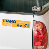 Idaho politieke bumpersticker (Op Truck)