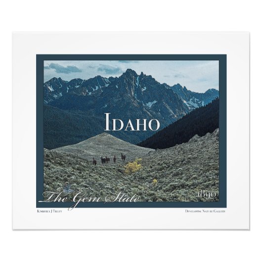 Idaho Poster Kunst (Voorkant)