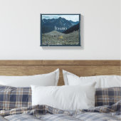 Idaho Poster Kunst Canvas Afdruk (Insitu (Slaapkamer))