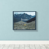 Idaho Poster Kunst Canvas Afdruk (Insitu (Houten vloer))