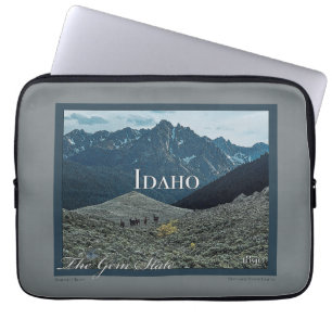 Idaho Poster Kunst Laptop Sleeve
