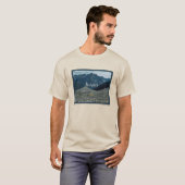 Idaho Poster Kunst T-shirt (Voorkant volledig)