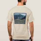 Idaho Poster Kunst T-shirt (Achterkant)