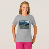 Idaho Poster Kunst T-shirt (Voorkant volledig)