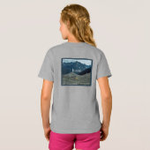 Idaho Poster Kunst T-shirt (Achterkant volledig)