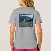 Idaho Poster Kunst T-shirt (Achterkant)