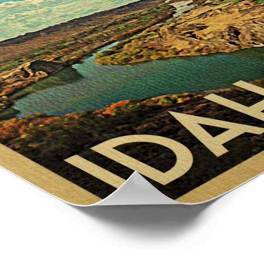 Idaho Poster - Snake River Canyon  (Hoek)