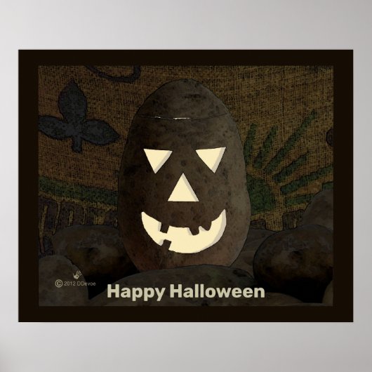 Idaho Potato Tato'lantern Poster (Voorkant)