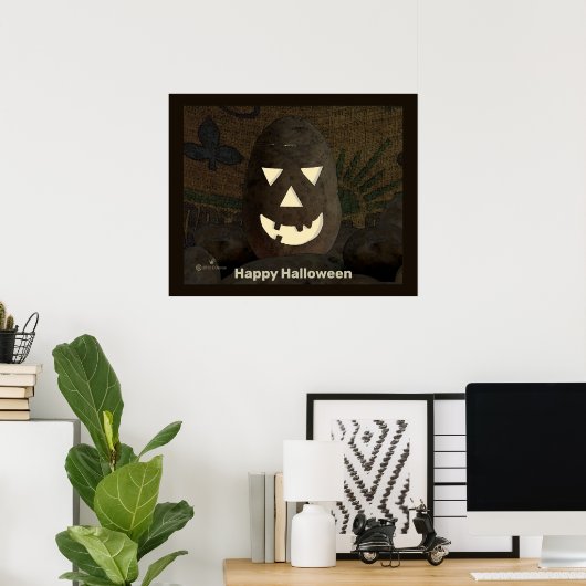 Idaho Potato Tato'lantern Poster (Thuiskantoor)