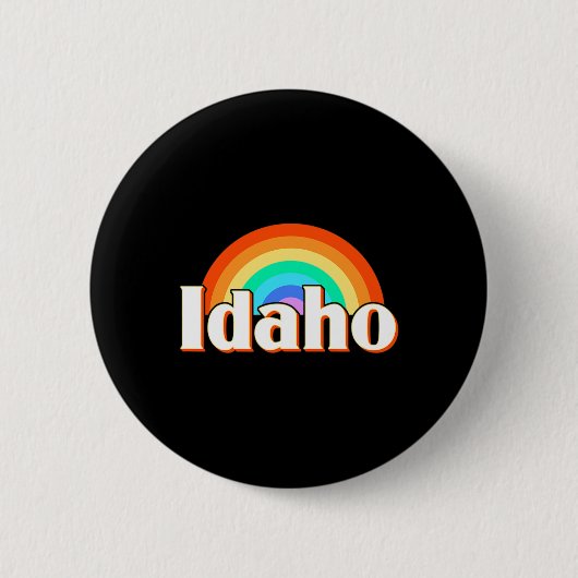 Idaho Rainbow Ronde Button 5,7 Cm (Voorkant)