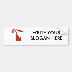 IDAHO Red State Bumpersticker