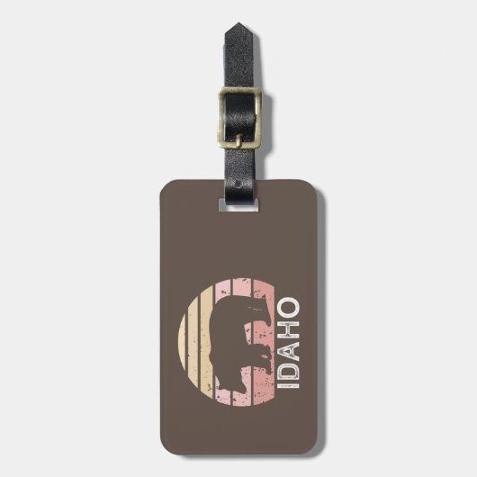 Idaho Retro Beer Bagagelabel (Voorkant verticaal)