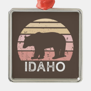 Idaho Retro Beer Metalen Ornament