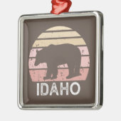 Idaho Retro Beer Metalen Ornament (Links)