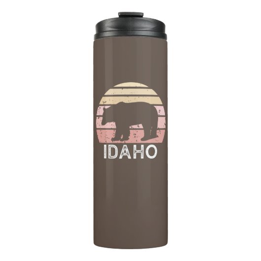 Idaho Retro Beer Thermosbeker (Voorkant)