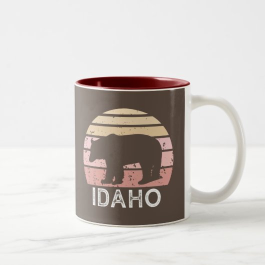 Idaho Retro Beer Tweekleurige Koffiemok (Rechts)