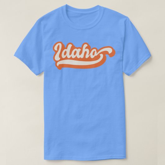 Idaho Retro TShirt 1 (Design voorkant)