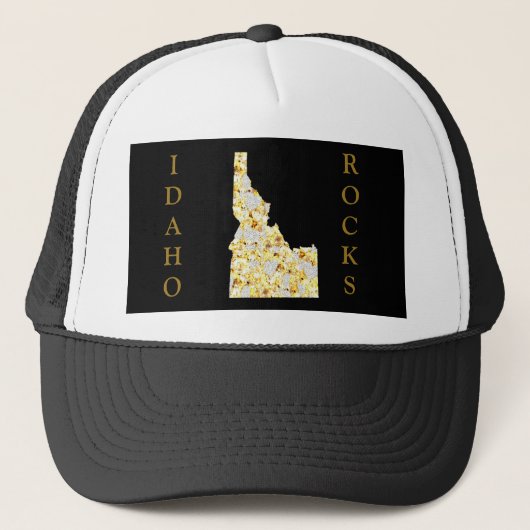 IDAHO ROCKS TRUCKER PET (Voorkant)