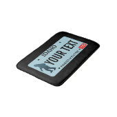 Idaho Sasquatch License Bord Badmat (Gekanteld)