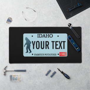 Idaho Sasquatch License Bord Bureaumat