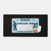 Idaho Sasquatch License Bord Bureaumat (Keyboard & Muis)