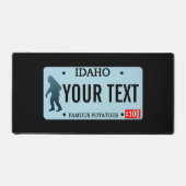 Idaho Sasquatch License Bord Bureaumat (Voorkant)