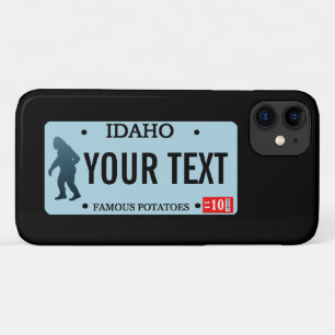 Idaho Sasquatch License Bord Case-Mate iPhone Case